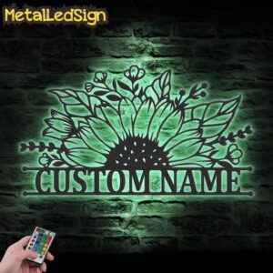 Custom-Half-Sunflower-Monogram-Metal-Wall-Art-LED-Light-7.jpg