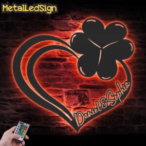 Custom-Heart-Shamrock-Metal-Wall-Art-LED-Light-7.jpg
