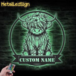 Custom-Highland-Cow-With-Flower-Metal-Wall-Art-LED-Light-7.jpg