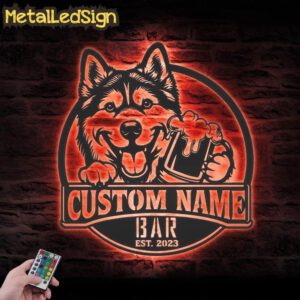 Custom-Husky-Malamute-Mix-Thirsty-Beer-Pub-Metal-Wall-Art-LED-Light-7-1.jpg