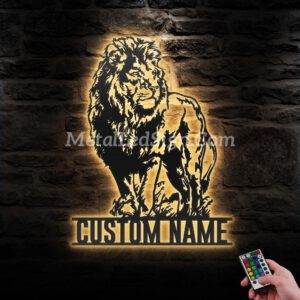 Custom-King-Lion-Metal-Wall-Art-Led-Light-Images-2.jpg