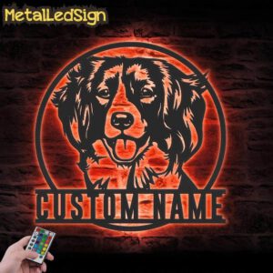 Custom-Kooikerhondje-Metal-Wall-Art-LED-Light-5.jpg