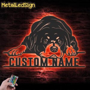 Custom-Lazy-Rottweiler-Metal-Wall-Art-LED-Light-5.jpg