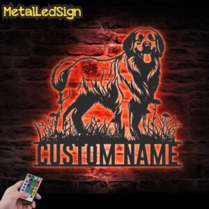 Custom-Leonberger-Metal-Wall-Art-LED-Light-5.jpg