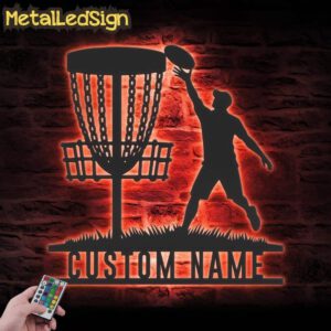 Custom-Male-Disc-Golf-Player-Metal-Wall-Art-LED-Light-5.jpg