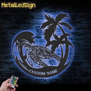 Custom-Mandala-Sea-Turtle-Palm-Tree-Metal-Wall-Art-LED-Light-5.jpg