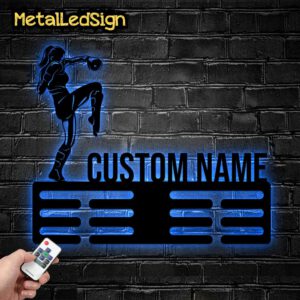 Custom-Metal-Girl-Kickboxing-Lover-Medal-Hanger-Led-Light-6.jpg