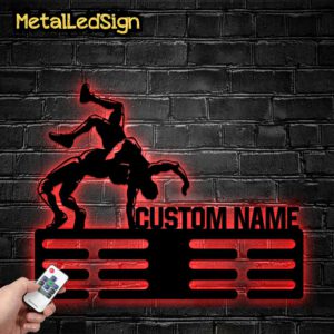 Custom-Metal-Wrestling-Medal-Hanger-Wall-Art-Led-Light-8.jpg
