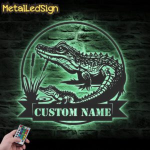 Custom-Mom-Child-Alligator-Metal-Wall-Art-LED-Light-7.jpg