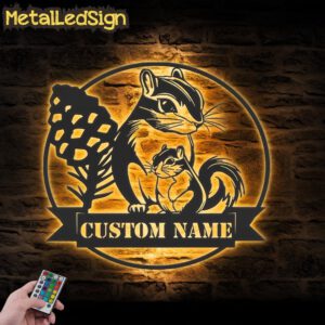 Custom-Mom-Child-Chipmunk-Metal-Wall-Art-LED-Light-Images.jpg