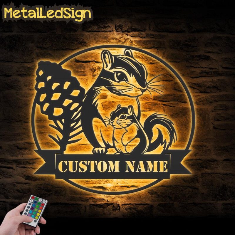 Custom-Mom-Child-Chipmunk-Metal-Wall-Art-LED-Light-Images.jpg