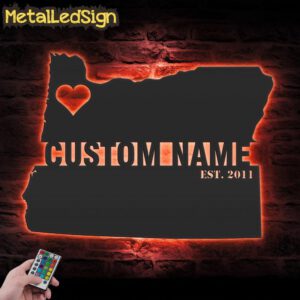 Custom-Oregon-Map-Metal-Wall-Art-LED-Light-5.jpg