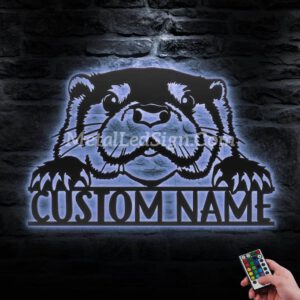 Custom-Peeking-Otter-Metal-Wall-Art-Led-Light-3-1.jpg