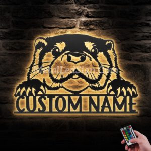 Custom-Peeking-Otter-Metal-Wall-Art-Led-Light-Images-1.jpg