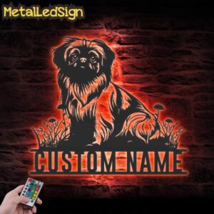 Custom-Pekingese-Metal-Wall-Art-LED-Light-5.jpg