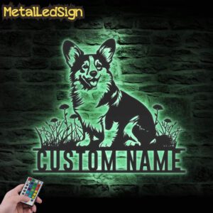 Custom-Pembroke-Welsh-Corgi-Metal-Wall-Art-LED-Light-7.jpg