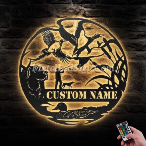 Custom-Pheasant-Duck-Geese-Labrador-Dog-Hunting-Metal-Led-Light-Images.jpg