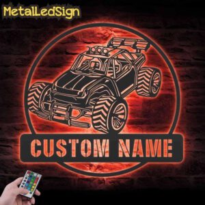 Custom-Radio-Control-Car-Metal-Wall-Art-LED-Light-5-3.jpg