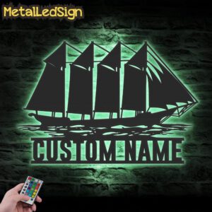 Custom-Schooner-Sailing-Metal-Wall-Art-LED-Light-7.jpg