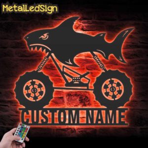 Custom-Shark-Monster-Truck-Driver-Metal-Wall-Art-LED-Light-5-1.jpg