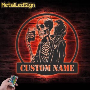 Custom-Skeleton-Coffee-Raven-Metal-Wall-Art-LED-Light-5.jpg