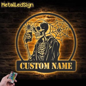 Custom-Skeleton-Coffee-Spider-Metal-Wall-Art-LED-Light-Images.jpg