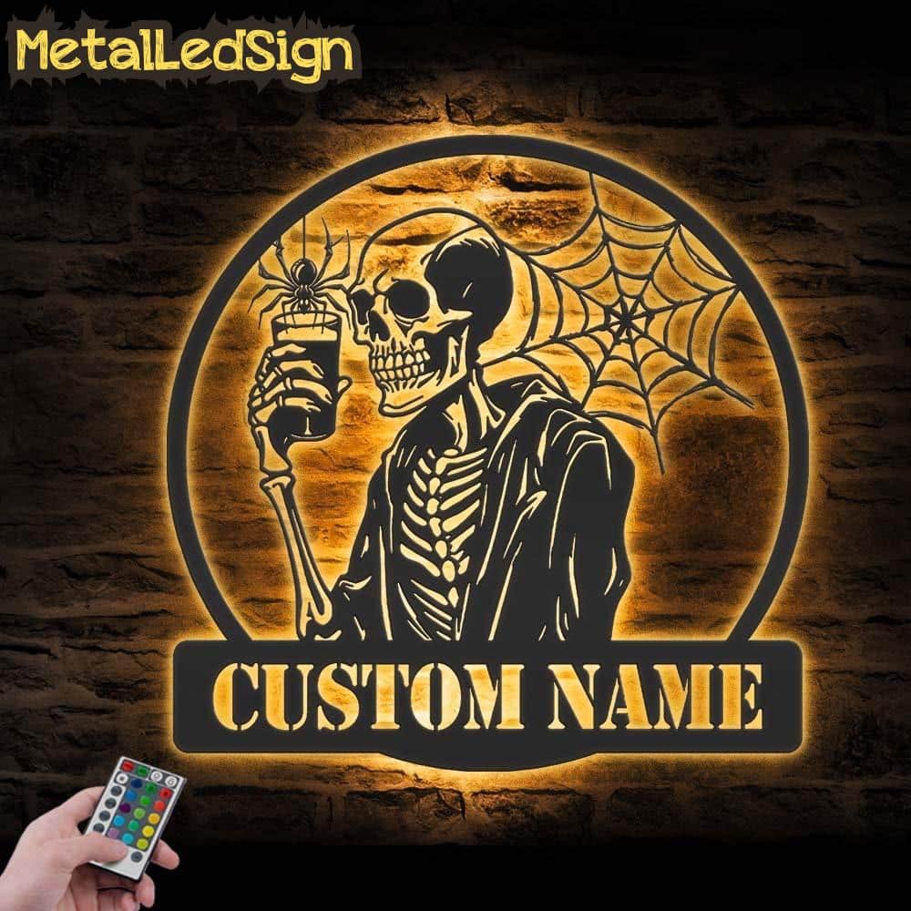 Custom-Skeleton-Coffee-Spider-Metal-Wall-Art-LED-Light-Images.jpg