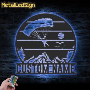 Custom-Skydiving-Metal-Wall-Art-with-LED-Light-3.jpg
