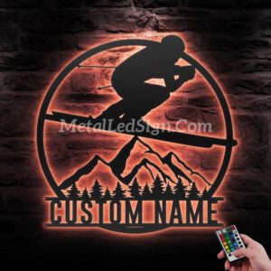 Custom-Snow-Downhill-Skiing-Winter-Sport-Metal-Wall-Art-Led-Light-5.jpg