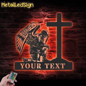 Custom-Soldier-Kneeling-Praying-At-Memorial-Cross-Metal-Wall-Led-2-5.jpg