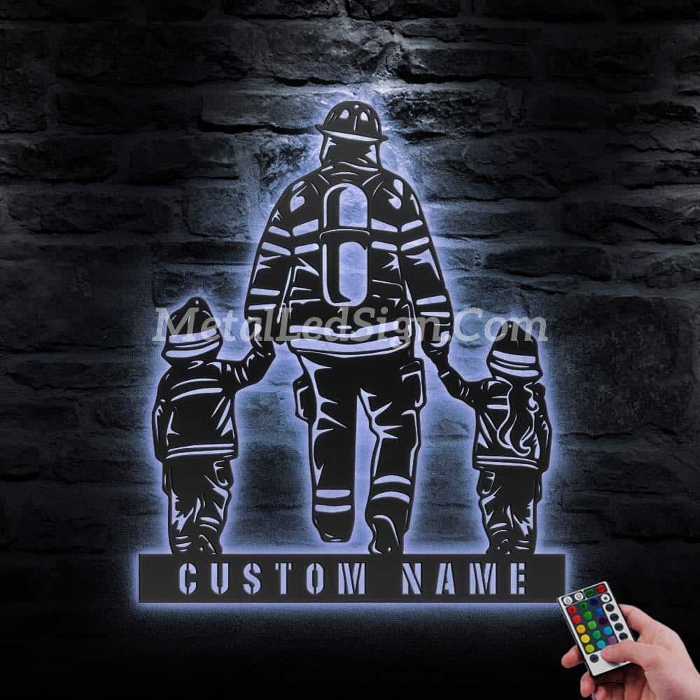 Custom-Son-Father-Daughter-Firefighter-Metal-Wall-Art-Led-Light-3.jpg