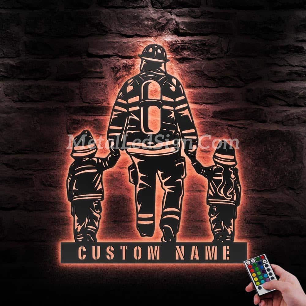Custom-Son-Father-Daughter-Firefighter-Metal-Wall-Art-Led-Light-6.jpg