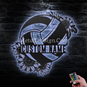 Custom-Sunflower-Volleyball-Metal-Wall-Art-Led-Light-3-1.jpg