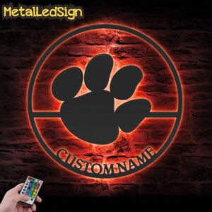 Custom-Tiger-Paw-Metal-Wall-Art-LED-Light-5-1.jpg