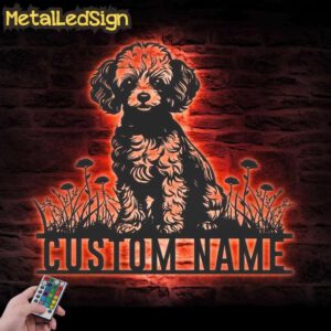 Custom-Toy-Poodle-Metal-Wall-Art-LED-Light-5.jpg