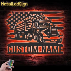Custom-US-Logging-Truck-Driver-Metal-Wall-Art-LED-Light-5.jpg