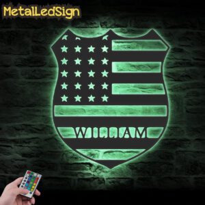 Custom-US-Police-Officer-Metal-Wall-Art-LED-Light-7.jpg