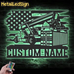 Custom-US-Reach-Stacker-Driver-Metal-Wall-Art-LED-Light-7.jpg