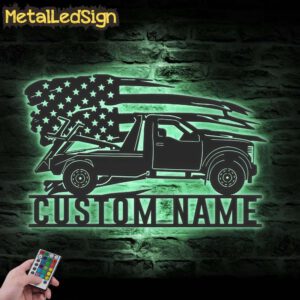 Custom-US-Rotator-Tow-Truck-Driver-Metal-Wall-Art-LED-Light-7.jpg