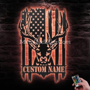 Custom-Us-Patriotic-Deer-Hunting-Metal-Wall-Art-Led-Light-2.jpg