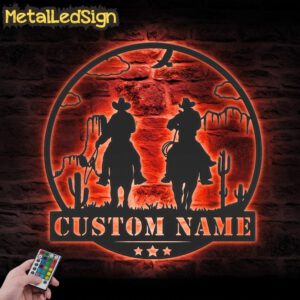 Custom-Western-Cowboy-Texas-Metal-Wall-Art-LED-Light-5.jpg