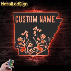 Custom-Wild-Flower-Arkansas-State-Metal-Wall-Art-LED-Light-5.jpg