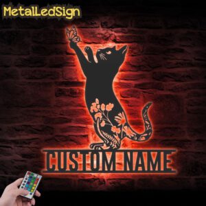 Custom-WildFlower-Cat-Metal-Wall-Art-LED-Light-5.jpg