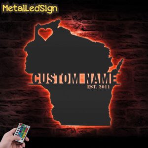 Custom-Wisconsin-Map-Metal-Wall-Art-LED-Light-5.jpg