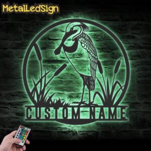Custom-Wood-Stork-Metal-Wall-Art-LED-Light-7.jpg