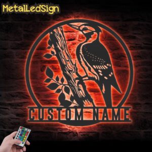 Custom-Woodpecker-Metal-Wall-Art-LED-Light-5.jpg