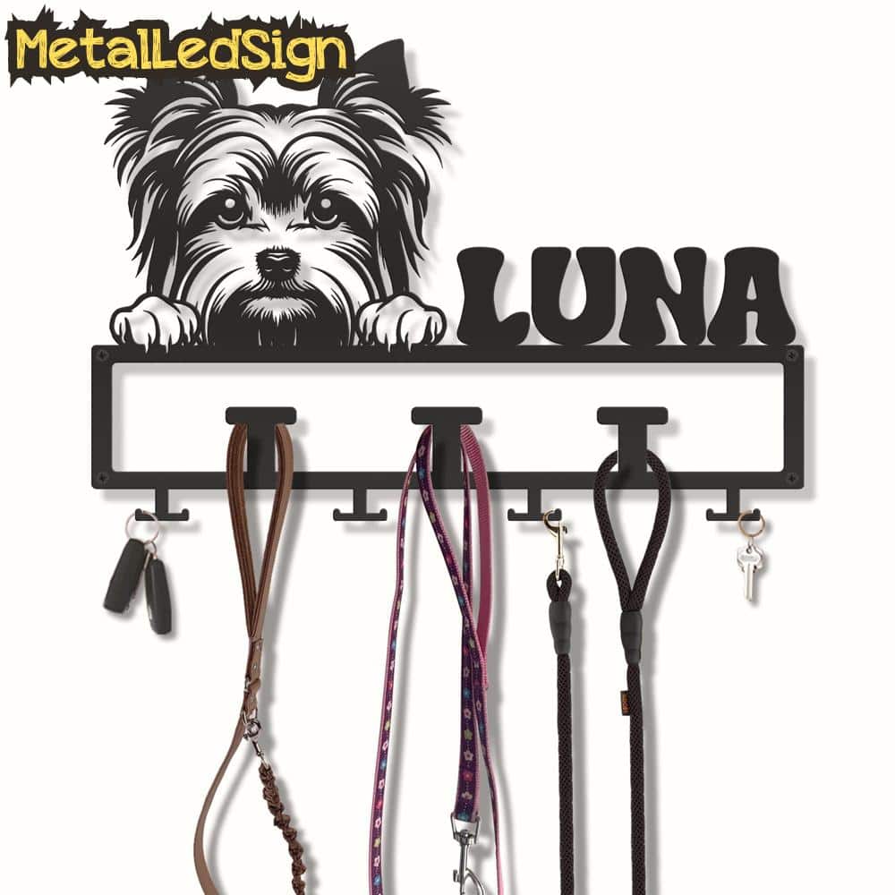 Custom-Yorkshire-Terrier-Dog-Leash-Collar-Holder-3.jpg
