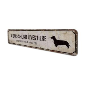 Dachshund-Lives-Here-Premium-Quality-Rustic-Metal-Sign-4.jpg