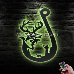 Deer-Duck-And-Fish-Hunting-Metal-Wall-Art-Led-Light-6.jpg