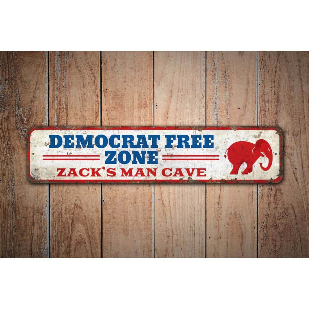 Democrat-Free-Zone-Premium-Quality-Rustic-Metal-Sign-Images.jpg